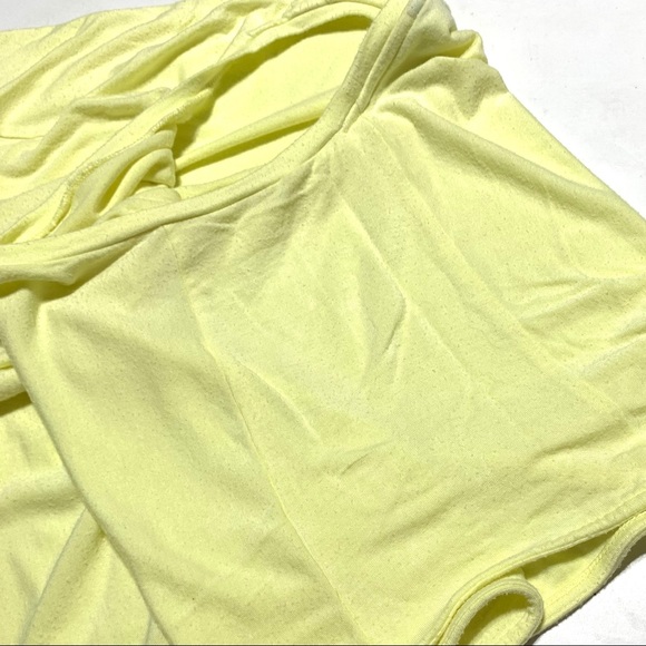 Banana Republic Light Yellow Batwing Sleeves Top XS - Picture 5 of 9